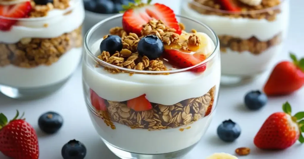 Classic Gluten-Free Granola and Yogurt Parfait