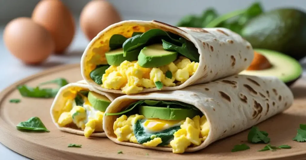 Gluten Free Classic Scrambled Egg Burrito